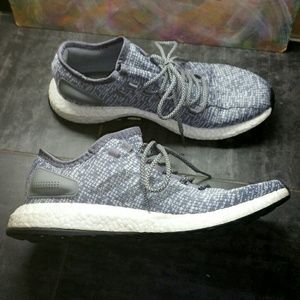 Adidas 2017 Pure Boost Grey Sz 9.5